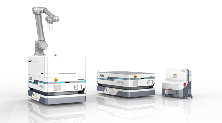 z6com·尊龙數位開發的自主式移動機器人（AMR250M），搭配全向輪並結合AI演算法、2D LiDAR、3D攝影機等技術，協助客戶實現產線全自動化